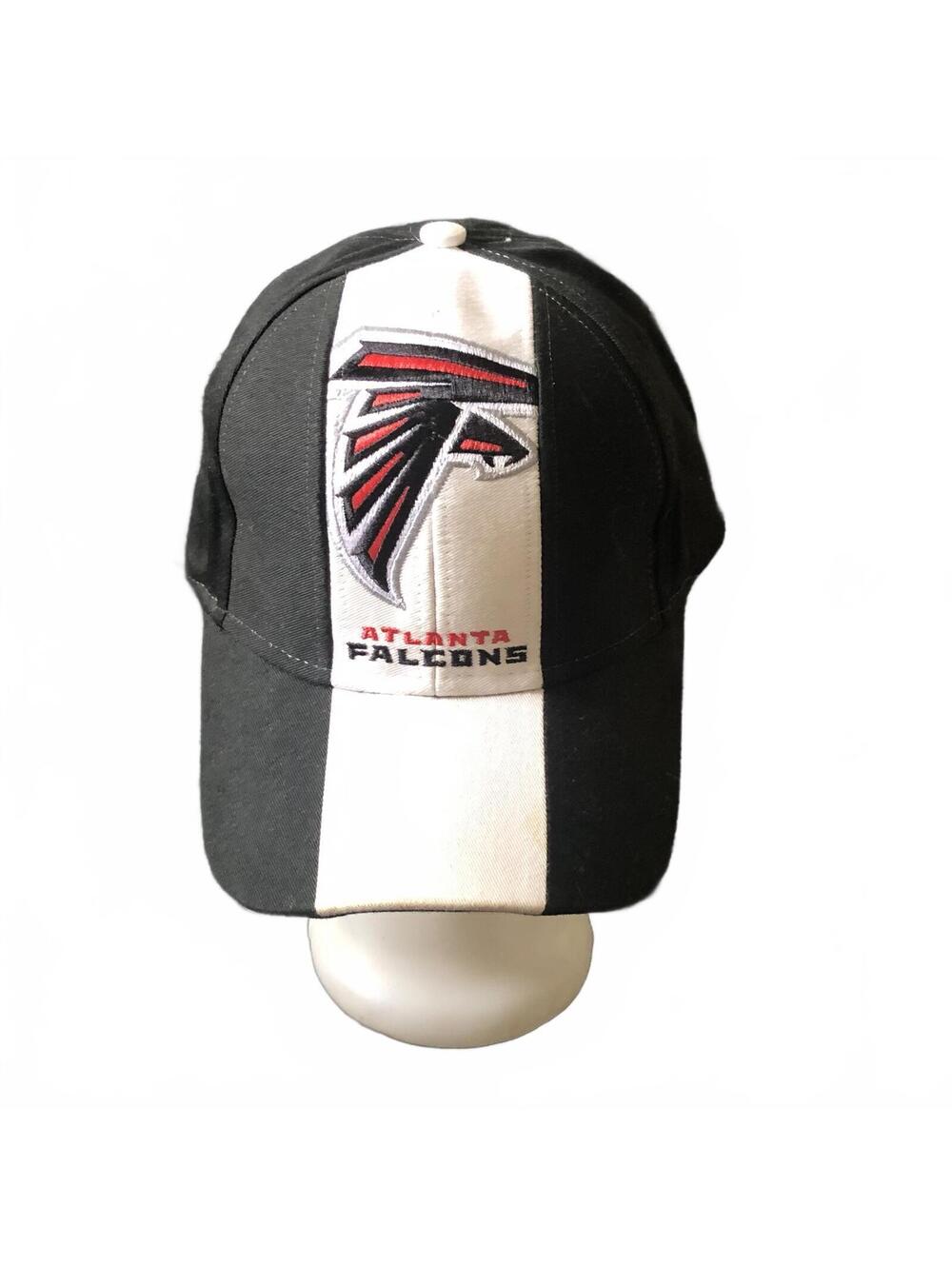 Atlanta Falcons Black and White Baseball Cap Hat NWOT